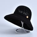 Kvinnors Mesh Solhattar Sommar Strand UV-skydd UPF Packable Bred