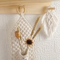 Pikkukuva 3 / 5: Makramee-ovenkahvan keinu köysi seinävaate koristeellinen värillinen boho-kodin sisustukseen juhlatarvikkeet boho-sisustus vauvakutsuille 17 cm