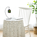 Miniatyrbild 3 av 5: 1 st rektangulär bordsduk söt blommönster bordsduk för K