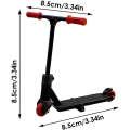Miniatyrbild 4 av 4: 9-delad skatepark-kit fingerboard, mini finger skateboard och ramp
