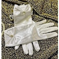 Miniatyrbild 4 av 5: Spets handskar för brud Elegant korta spets handskar handled spets handskar