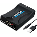 Miniatyrbillede 1 af 5: Scart til HDMI-konverteradapter, lyd-videokonverter understøtter HD