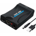 Pikkukuva 1 / 5: Scart-HDMI-muunninsovitin, ääni-videomuunnin tukee HD:tä