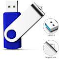 Miniatyrbillede 2 af 5: Usb Flash Drive 128gb Usb 3.0 Usb Stick Swivel Memory Stick Højhastighedspen