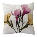Miniatyrbilde 3 av 5: Set med 4 putetrekk 45 x 45 cm Polyester og lin dekorative