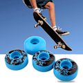 Miniatyrbillede 4 af 4: 4 stk. hjul, holdbare blå Classic Series højtydende skateboard