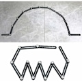 Miniatyrbilde 2 av 4: Multi-vinkel måler, aluminiumlegering, 12 sammenleggbare linjaler, T
