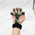 Miniatyrbillede 3 af 4: Finger Gripper Fingertræner Guitar Fingertræner 3 Modstandsniveauer Genoptræning Fysiske Værktøjer