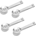 Miniatyrbillede 1 af 5: Teposeklemmer i rustfrit stål, teposeklemme med si, teposeklemme med langt håndtag, teposesi, teposeklemmer, 4 stk.
