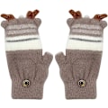 Miniatyrbilde 4 av 5: Unisex søte dyrefoxhansker konvertible flip top varme myke vinter