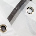 Miniatyrbillede 5 af 5: Vandtæt bruseforhæng i stof 72 x 72, polyester blomster badeforhæng