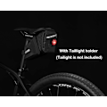 Miniatyrbillede 4 af 5: Cykel Sadeltaske MTB Cykling Reflekterende Bagsadeltaske Universal Nem Installation 1L Sort