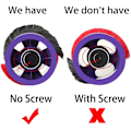 Miniatyrbild 5 av 5: Chuancheng Brushroll Brushbar 967485-01 för Dyson V8 sladdlös upprätt dammsugare reservdelar