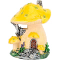 Miniatyrbilde 1 av 5: Fehushage i eventyrhagen, miniatyr sopphagefigur i harpiks, plenpynt