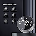 Miniatyrbillede 2 af 5: Digital køkkentimer, nedtælling med stort LED-display, velegnet til Clas
