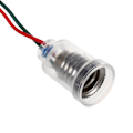 Miniatyrbillede 3 af 5: 10 stk. E10 Lampefod LED Skrue Montering Små Pærer Holder Lysfatning med Ledning Fatning til Eksperiment Kredsløb Hjem Elektrisk Test Tilbehør