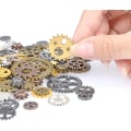 Pikkukuva 2 / 5: 100g Steampunk Metal Gears Steampunk Cogs -riipus korujen valmistukseen