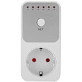 Miniatyrbilde 1 av 5: Timer Stikkontakt Bryter Plugin Nedtellingstimer Bryterkontroller EU Plugg 230V