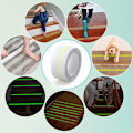 Miniatyrbillede 2 af 5: Trin Anti-Slip Tape, 2,5 cm*10 m, Fosforescerende Klæbende Anti-Slip Tape, A