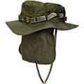 Miniatyrbilde 2 av 5: Britisk Boonie-hatt med nakkevarmer, safarihatt, tropisk hatt, forskjellige design - Grønn - Medium