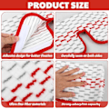 Miniatyrbilde 5 av 5: Pieces Mikrofiber Mopptrekk Erstatning, Gulvmopptrekk Erstatning for Vileda/O-Cedar Promist Max, Gjenbrukbare Moppputer for Alle Flekker Gulvrensing