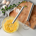 Miniatyrbillede 4 af 5: Dejgpisk, 2 pak 304 rustfrit stål dejpisk, håndmixer til brøddej, kagefremstilling til bagning, pizzadæks