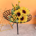 Miniatyrbillede 3 af 5: Fastgørelsesbukettholder - Hul Blomsterbukettholder, Blomsterarrangement, Blomsterarrangementshåndværk, Blomsterbukettilbehør