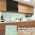 Miniatyrbild 3 av 3: 23,6x23,6cm, 3D mosaik kakel självhäftande väggdekaler kakel backsplash