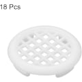 Pikkukuva 4 / 4: 18 kpl 29 mm muovisia pyöreitä soffittiventtiilejä keittiön, kylpyhuoneen ja kaapin valkoisia
