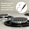 Miniatyrbillede 3 af 5: 4 stk. Propangas Piezo Tryk Tænder Kit med Gevind Keramisk Ele