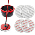 Pikkukuva 1 / 5: 4 kpl Yhteensopiva Vileda Spin Rotating Mop Mikrokuituliina Ve
