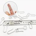 Miniatyrbild 3 av 5: 80 st Curtain Hooks, Gardinstångs-Hooks, Tunga Zink Curtain Hooks, för Dörrgardiner, etc (40x12mm)