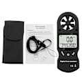 Miniatyrbillede 1 af 3: Mini bærbar multifunktionel digital anemometer temperatur- og hygrometer