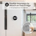 Miniatyrbild 5 av 5: Digital kökstimer - Magnetisk nedräkningstimer med stor LED-display (vit)