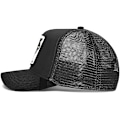 Miniatyrbillede 4 af 4: Unisex Animal Mesh Trucker Hat Square Patch Baseball Caps til kvinder