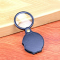 Miniatyrbilde 5 av 5: Lommelykt, 70mm 10X Mini sammenleggbar lupe med roterende L