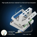 Miniatyrbilde 3 av 5: 10W LED-flomlys, LED-flomlys 1000LM Ultra-tynn kald hvit 60