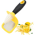 Miniatyrbillede 5 af 5: Håndholdt Citruspresser, Husholdnings Citruspresser i Rustfrit Stål, 2 i 1 Citronpresser Max Ekstraktion Manuel Greb Citruspresser