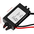 Pikkukuva 2 / 5: DC-DC 12V/24V - USB 5V 3A alentava sovitinmuunnin vedenpitävä muunnin kaapeli