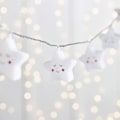 Miniatyrbillede 4 af 5: 10 LED stjerneformet lyskæde til børneværelset - batteridrevet