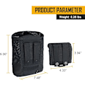 Miniatyrbilde 2 av 5: Taktisk Lomme Molle Dump Pouch Foldbar Magasin Gjenopprettingslomme for Belte Taktisk Vest Ryggsekk