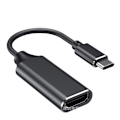 Miniatyrbillede 1 af 5: Usb C til Hdmi-adapter, Usb Type C til Hdmi 4k-adapter (Thunderbolt 3-kompatibel)