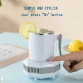 Miniatyrbild 3 av 5: Mini ismaskin med kylning, bärbar liten ismaskin, 15 minuter snabb ismaskin