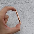 Miniatyrbillede 5 af 5: 10 stk. 10N24 3/32\" 2,4 mm Wolfram Elektrode Spændetangspidser til WP17 WP18 WP26 Serie Rød Kobber TIG Svejselampe Tilbehør