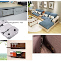 Miniatyrbild 4 av 5: Möbelramkrokar Anslutningsfäste Flush Mount Ramfästen Soffafäste Möbel