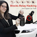 Miniatyrbild 2 av 5: Bilnyckelskydd [2-pack], Fjärrnyckelskyddspåse, Strålskyddspåse Blockerar RFID, NFC, Anti-Hack Auto Blocker,13*8cm