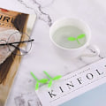Pikkukuva 4 / 5: Silikoniset kirjanmerkit - Vihreä verso -kuvio - Kirjatoukkille, lukijoille, opiskelijoille, opettajille