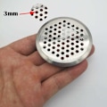 Miniatyrbillede 2 af 5: 12 stk. 53 mm rustfrit stål ventilationsgitter rundt net åndedræt