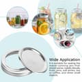 Miniatyrbild 5 av 5: Mason Jars Lids, 24Pack 70mm Regular Mouth Leak Proof Canning Lids Split Type Lids