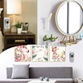 Miniatyrbild 2 av 5: Pieces Fjärrkontrollshållare Väggmontering, Akryl Mediaorganisatör Väggmontering, Transparent Ingen Borrning Förvaringslåda, för Sovrum, Sängbord